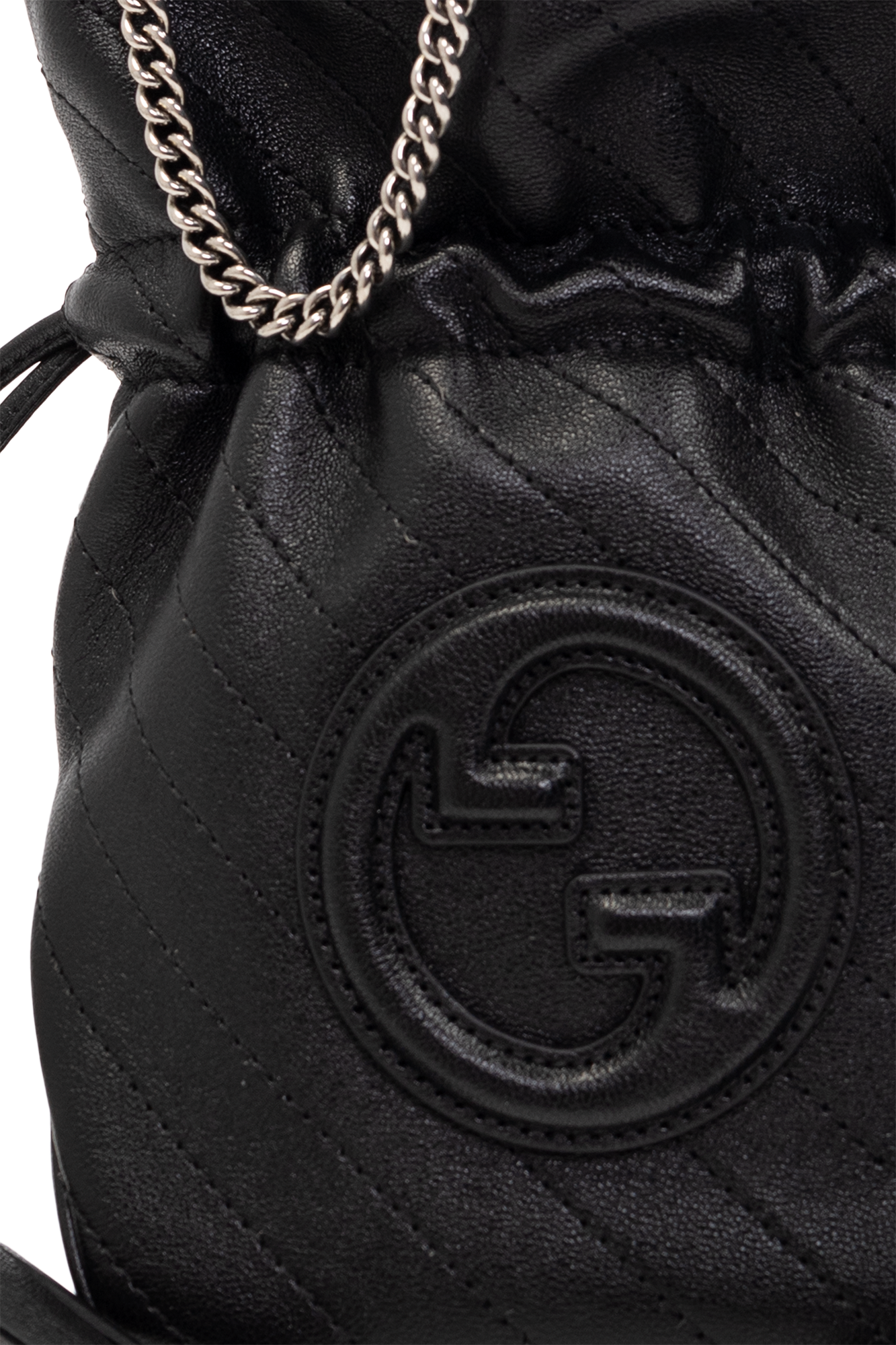 Gucci mini quilted leather bucket online bag